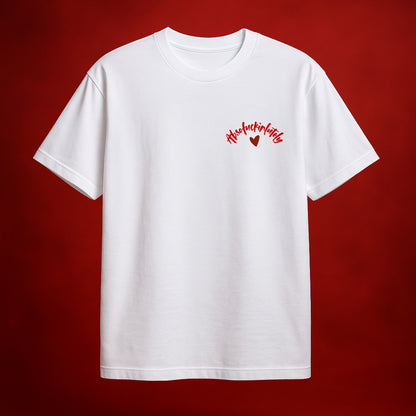 Absofuckinlutely White Oversized T-Shirt