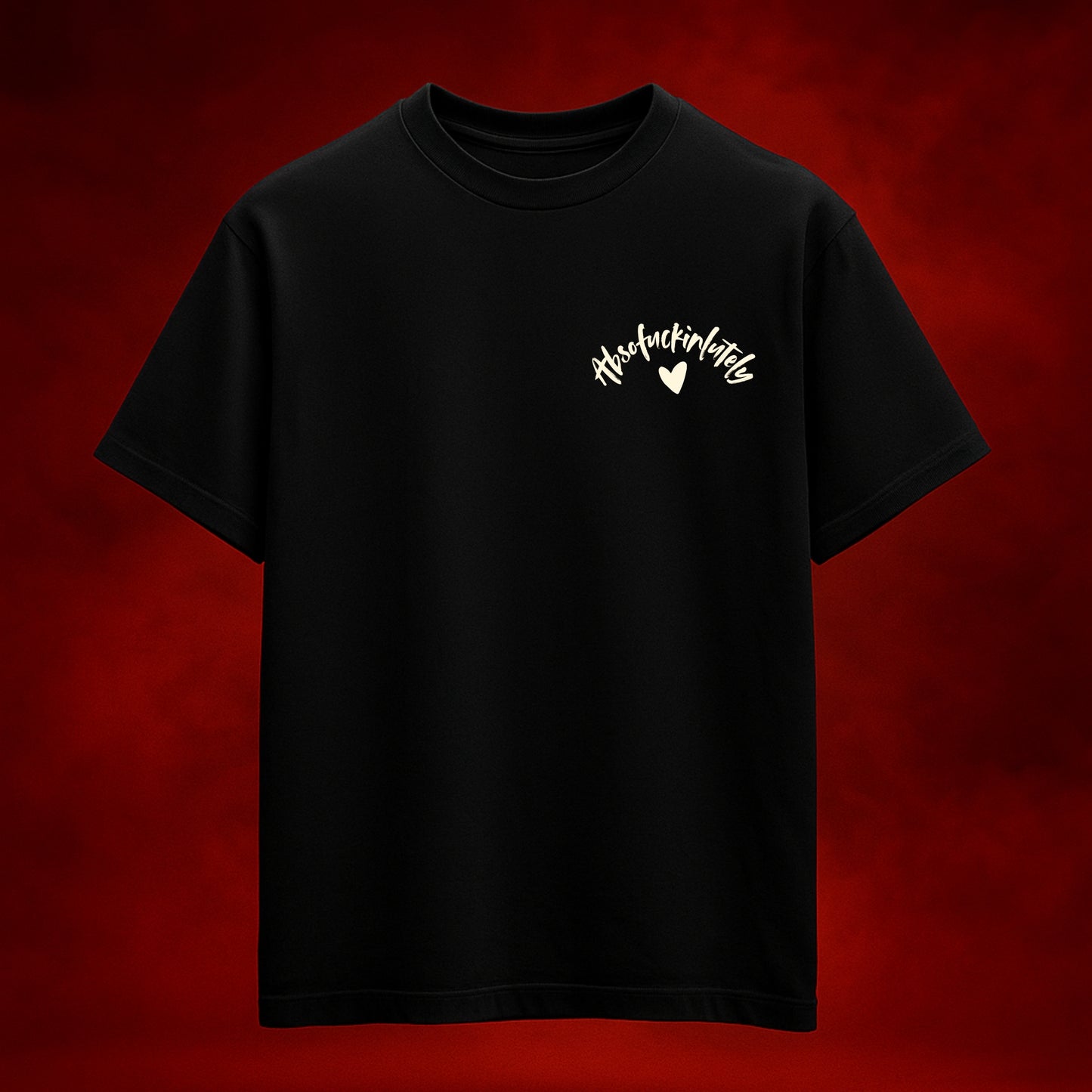 Absofuckinlutely Black Oversized T-Shirt