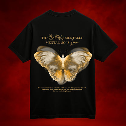 Love & Madness Black Oversized T-Shirt