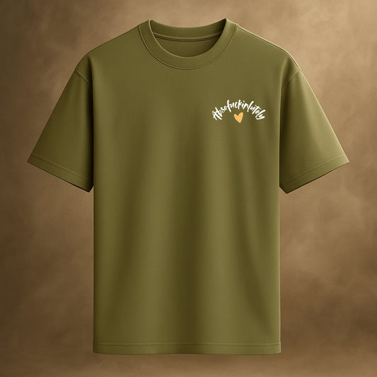 Absofuckinlutely Green Oversized T-Shirt