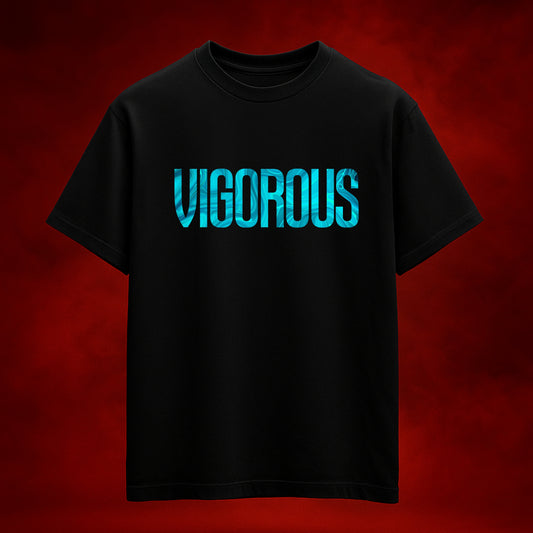 Vigorous Black Oversized T-shirt
