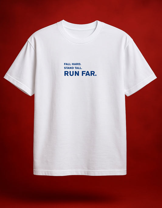 Stand Tall White Oversized T-Shirt